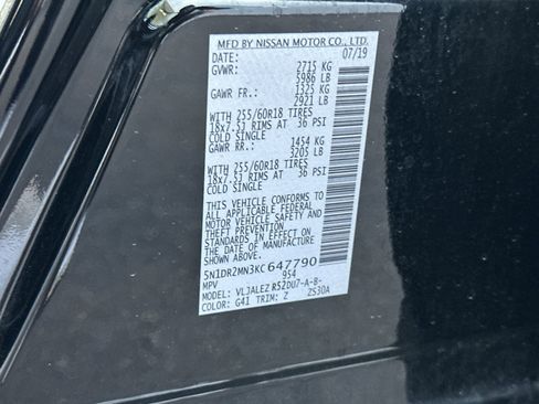 Used 2019 Nissan Pathfinder SV w/ Rock Creek Edition image 28