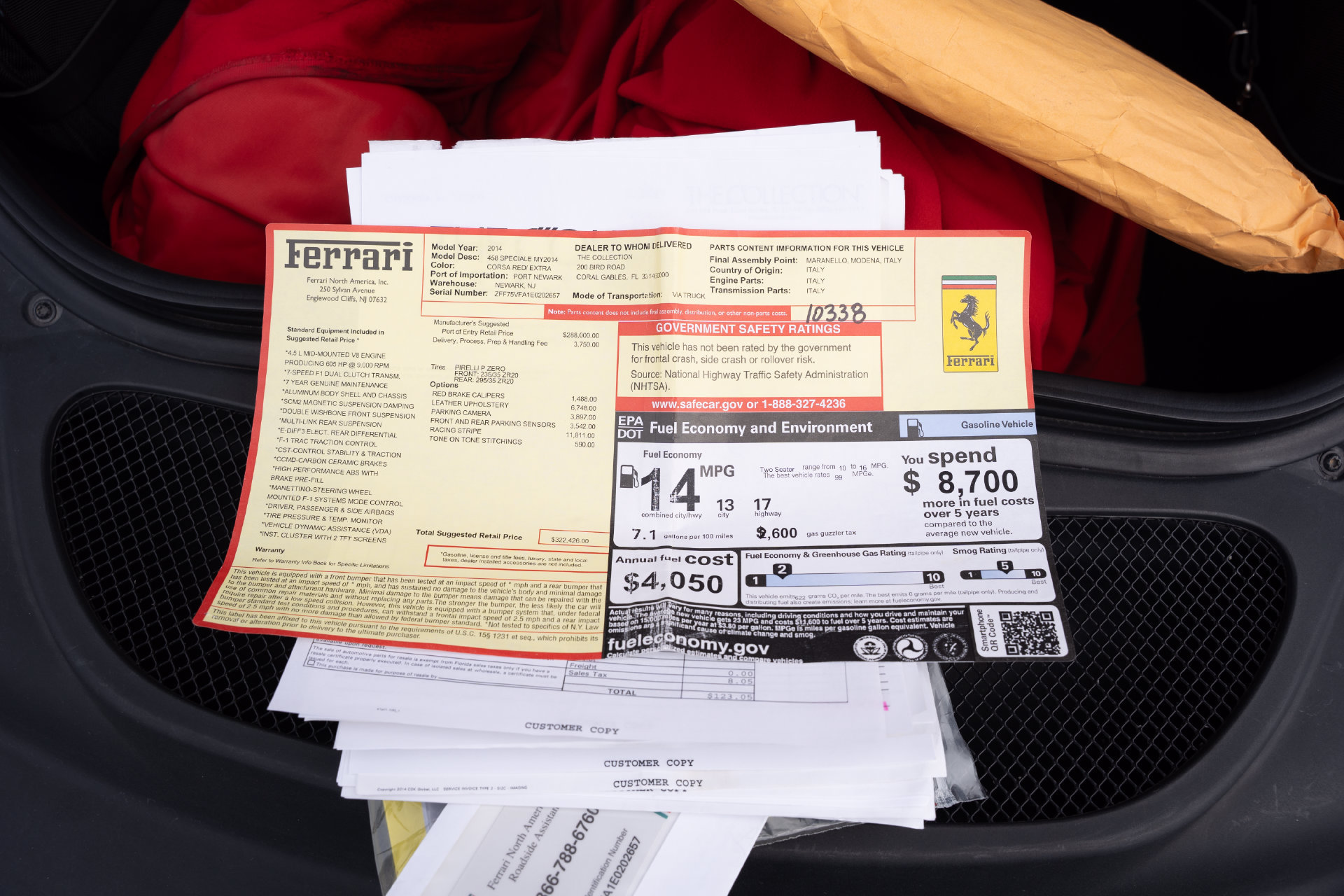 Used 2014 Ferrari 458 Speciale Coupe RWD image 98