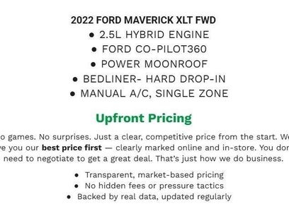 Certified 2022 Ford Maverick XLT w/ XLT Luxury Package