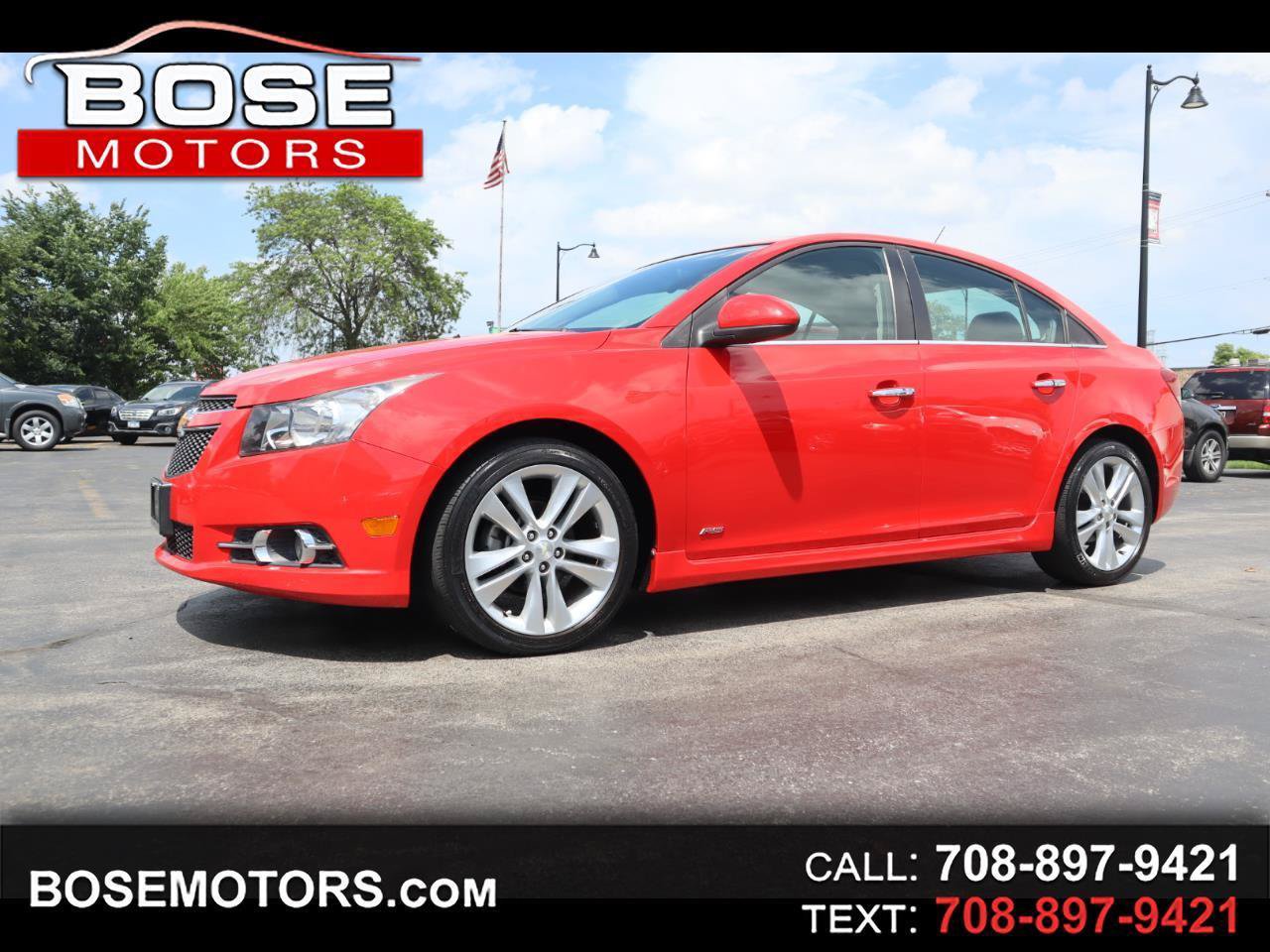 Used 2014 Chevrolet Cruze LTZ w/ RS Package FWD image 1