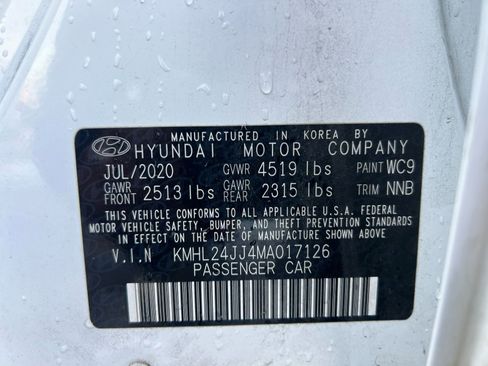 Used 2021 Hyundai Sonata Blue image 38