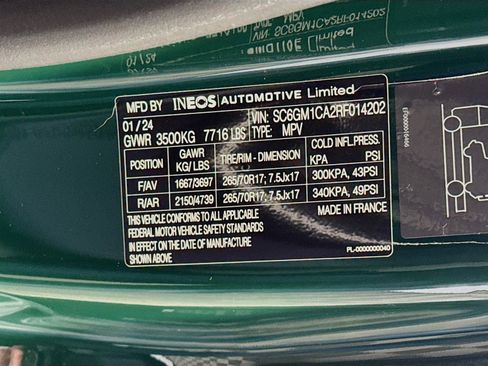 Used 2024 INEOS Grenadier image 30