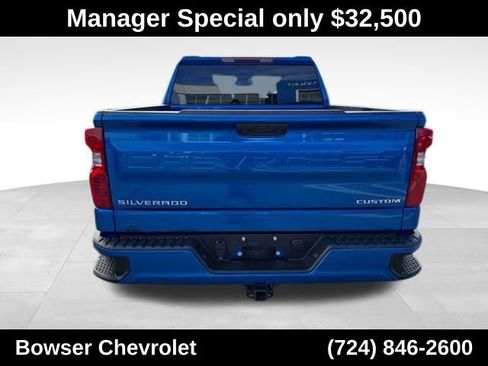 Certified 2023 Chevrolet Silverado 1500 Custom w/ LPO, Dark Essentials Package image 4