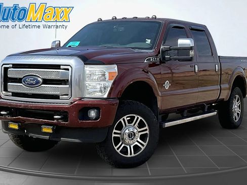 Used 2015 Ford F350 Platinum w/ Platinum Package AWD/4WD image 1