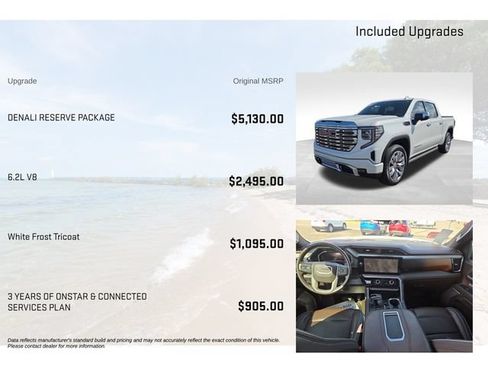 Used 2022 GMC Sierra 1500 Denali w/ Denali Reserve Package AWD/4WD image 5
