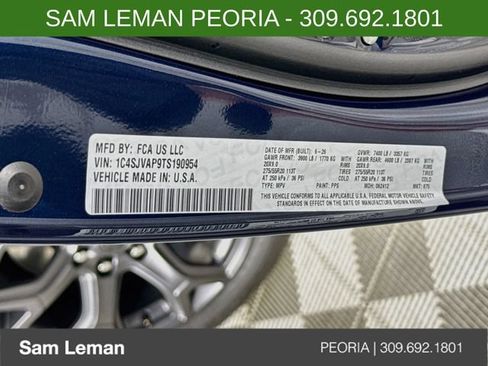 New 2026 Jeep Grand Wagoneer 4WD w/ Quick Order Packge 29V Upland image 34
