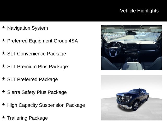 Certified 2025 GMC Sierra 1500 SLT w/ SLT Premium Plus Package AWD/4WD image 8