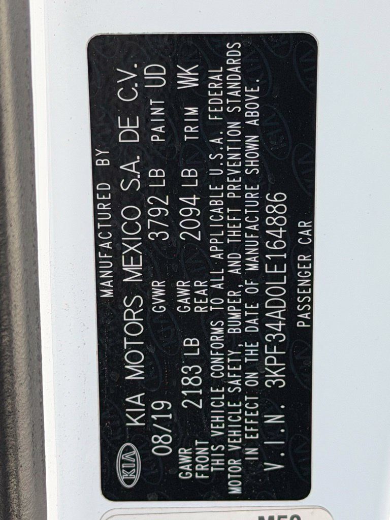 Used 2020 Kia Forte GT-Line w/ GT-Line Premium Package FWD image 32