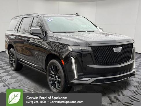 Used 2022 Cadillac Escalade Sport Platinum w/ LPO, ONYX Package image 1