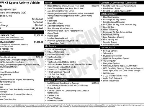 Used 2023 BMW X5 xDrive40i w/ M Sport Package AWD/4WD image 17