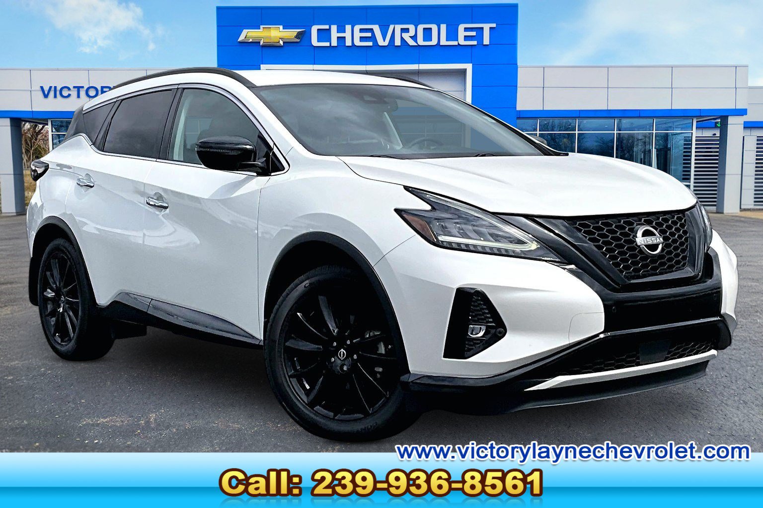 Used 2023 Nissan Murano SV w/ SV Midnight Edition Package FWD image 1