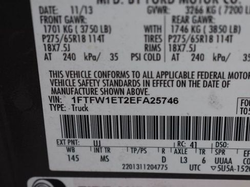 Used 2014 Ford F150 XLT w/ Equipment Group 302A Luxury AWD/4WD image 18