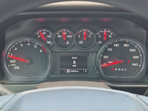 Used 2022 Chevrolet Silverado 1500 Custom w/ LPO, Dark Essentials Package AWD/4WD image 14