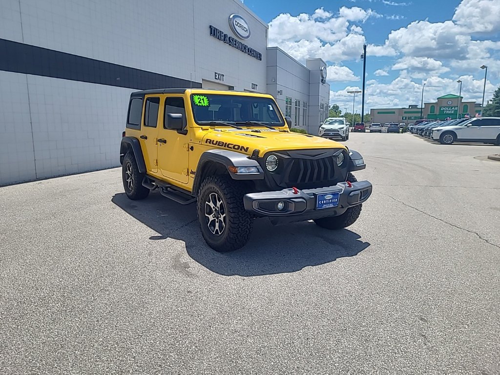 Used 2021 Jeep Wrangler Unlimited Rubicon AWD/4WD image 8