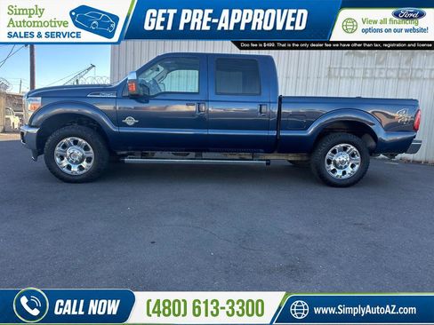 Used 2014 Ford F250 Lariat w/ Lariat Ultimate Package AWD/4WD image 6