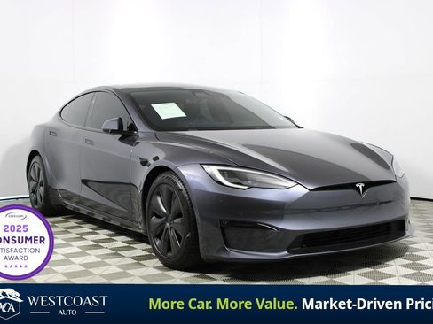 Used 2022 Tesla Model S Plaid AWD/4WD image 1