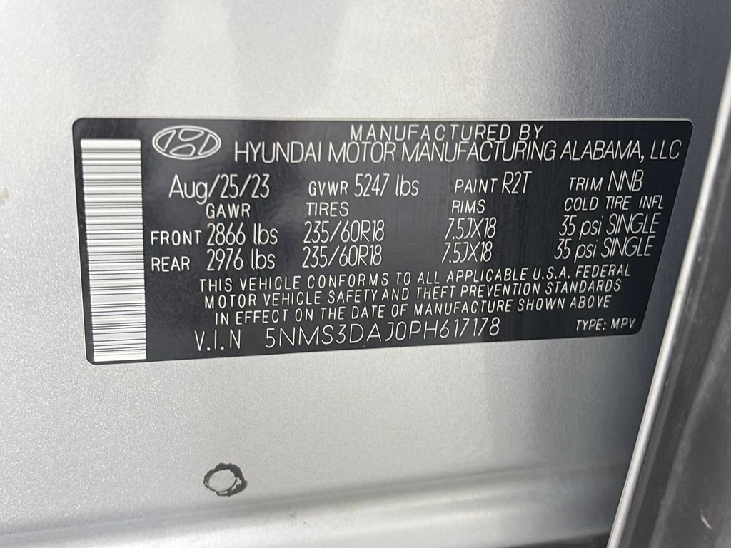 Used 2023 Hyundai Santa Fe SEL w/ Premium Package AWD/4WD image 9