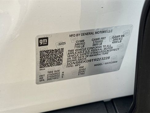 New 2026 Chevrolet Suburban RST w/ RST Capability Package image 40