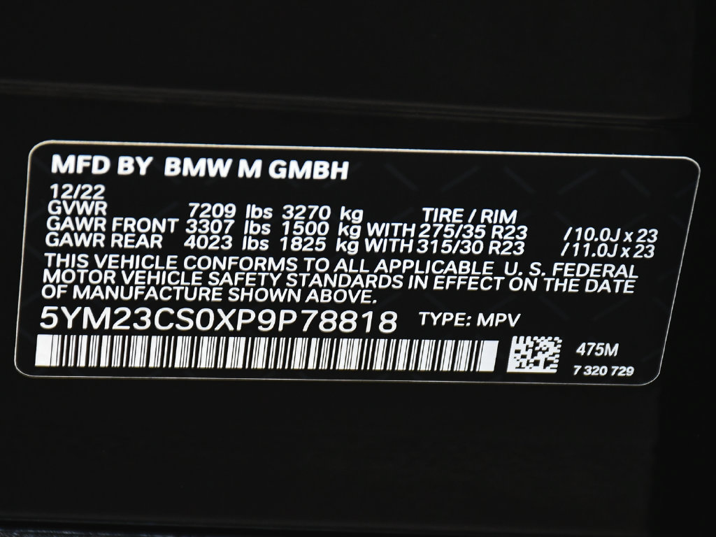 Used 2023 BMW XM AWD/4WD image 19