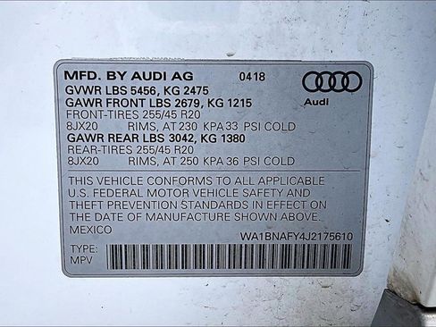 Used 2018 Audi Q5 2.0T Premium Plus w/ Premium Plus Package image 36