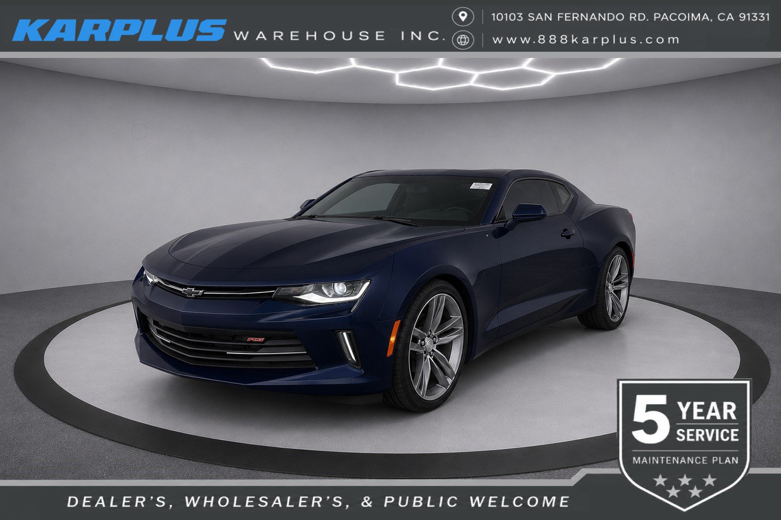 Used 2016 Chevrolet Camaro LT w/ RS Package RWD image 1