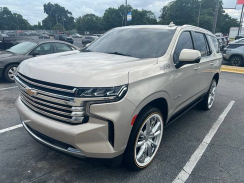 Used 2021 Chevrolet Tahoe High Country w/ Premium Package RWD image 1