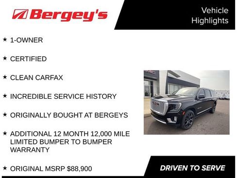 Used 2023 GMC Yukon XL Denali w/ Max Trailering Package AWD/4WD image 4