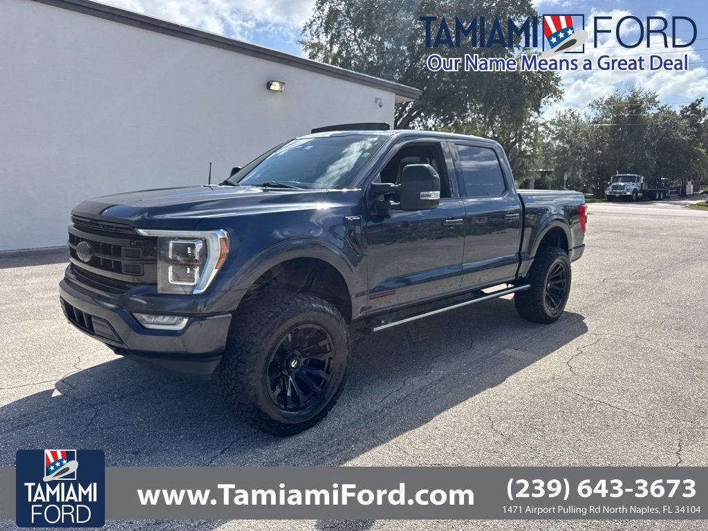 Used 2021 Ford F150 Platinum w/ Max Trailer Tow Package AWD/4WD image 1
