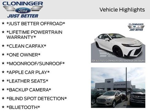 Used 2025 Toyota Camry SE image 4