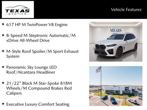 Used 2025 BMW X5 M Competition w/ Executive Package AWD/4WD image 2