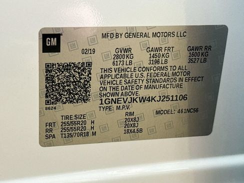 Used 2019 Chevrolet Traverse RS AWD/4WD image 36
