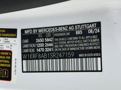 Used 2025 Mercedes-Benz C 36 AMG S w/ Pinnacle Trim Package image 52