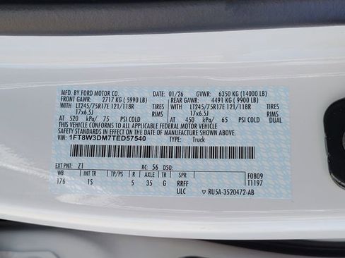 New 2026 Ford F350 XL w/ 360-Degree Camera Package image 13