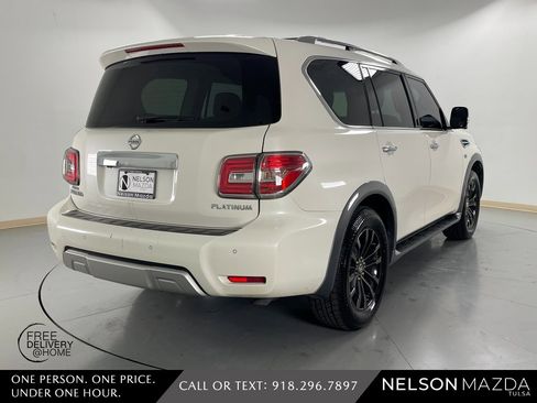 Used 2017 Nissan Armada Platinum w/ Interior Lighting Package image 6
