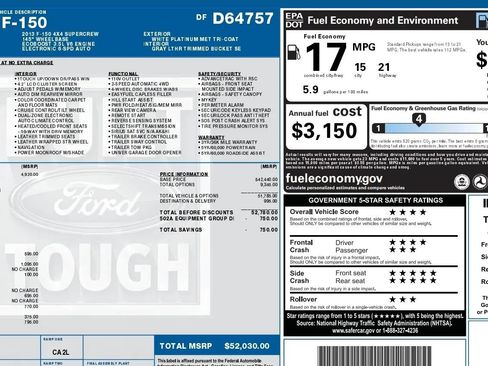 Used 2013 Ford F150 Lariat w/ Luxury Equipment Group AWD/4WD image 46