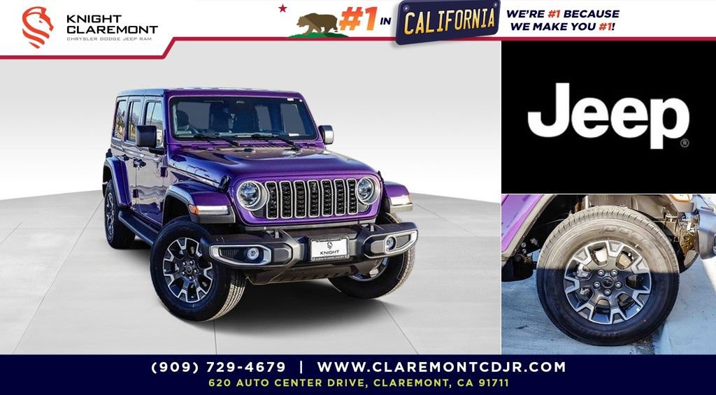 New 2026 Jeep Wrangler Unlimited Sahara AWD/4WD 360° Tour