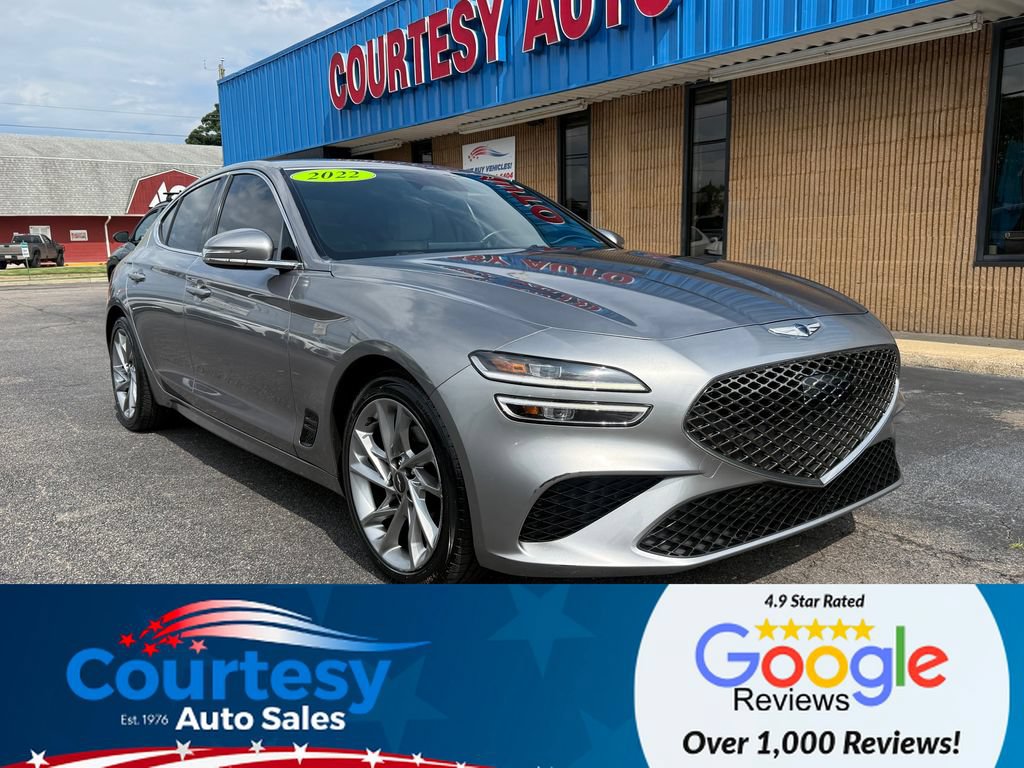 Used 2022 Genesis G70 2.0T RWD image 1
