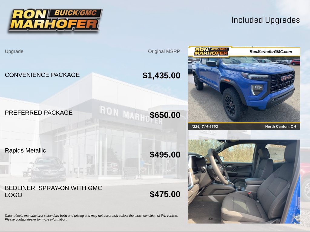 New 2026 GMC Canyon Elevation w/ Convenience Package AWD/4WD image 6