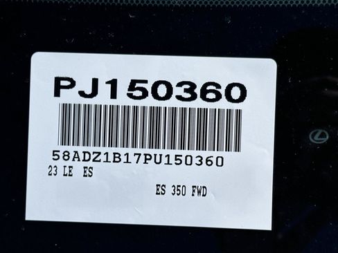 Used 2023 Lexus ES 350 w/ Premium Package FWD image 15