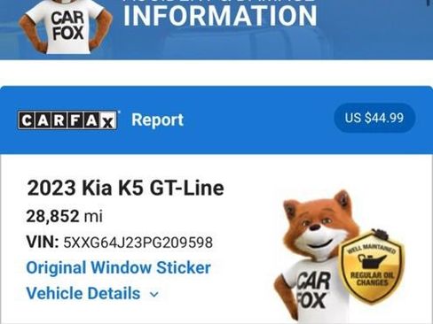 Used 2023 Kia K5 GT-Line AWD/4WD image 5
