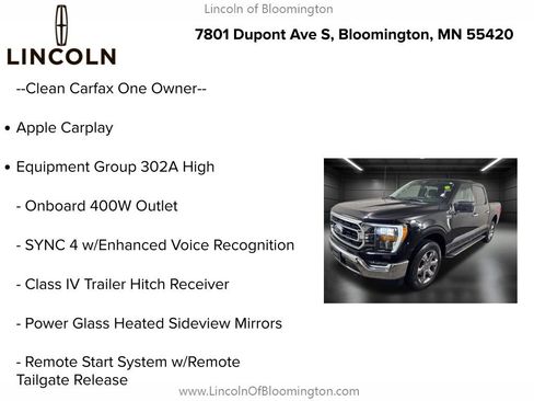 Used 2022 Ford F150 XLT w/ Equipment Group 302A High image 5