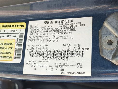 Used 2019 Ford Fusion S FWD image 31