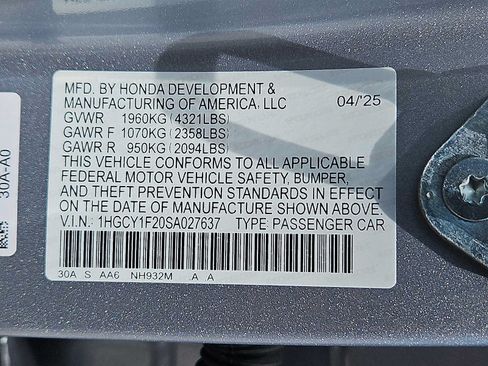 Used 2025 Honda Accord LX image 26