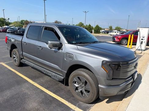 Used 2022 Ford F150 Lightning Lariat AWD/4WD image 1