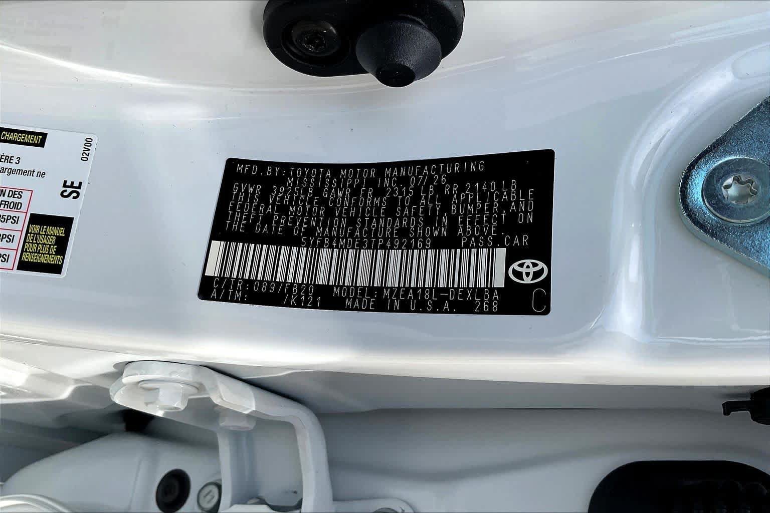 Used 2026 Toyota Corolla LE FWD image 19