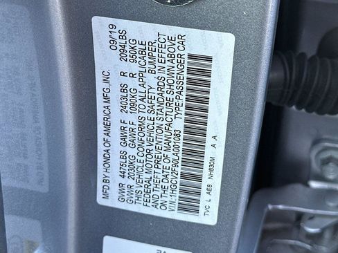 Certified 2020 Honda Accord Touring image 27