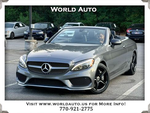 Used 2018 Mercedes-Benz C 300 4MATIC Cabriolet image 1