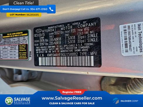 Used 2016 Hyundai Santa Fe SE image 17