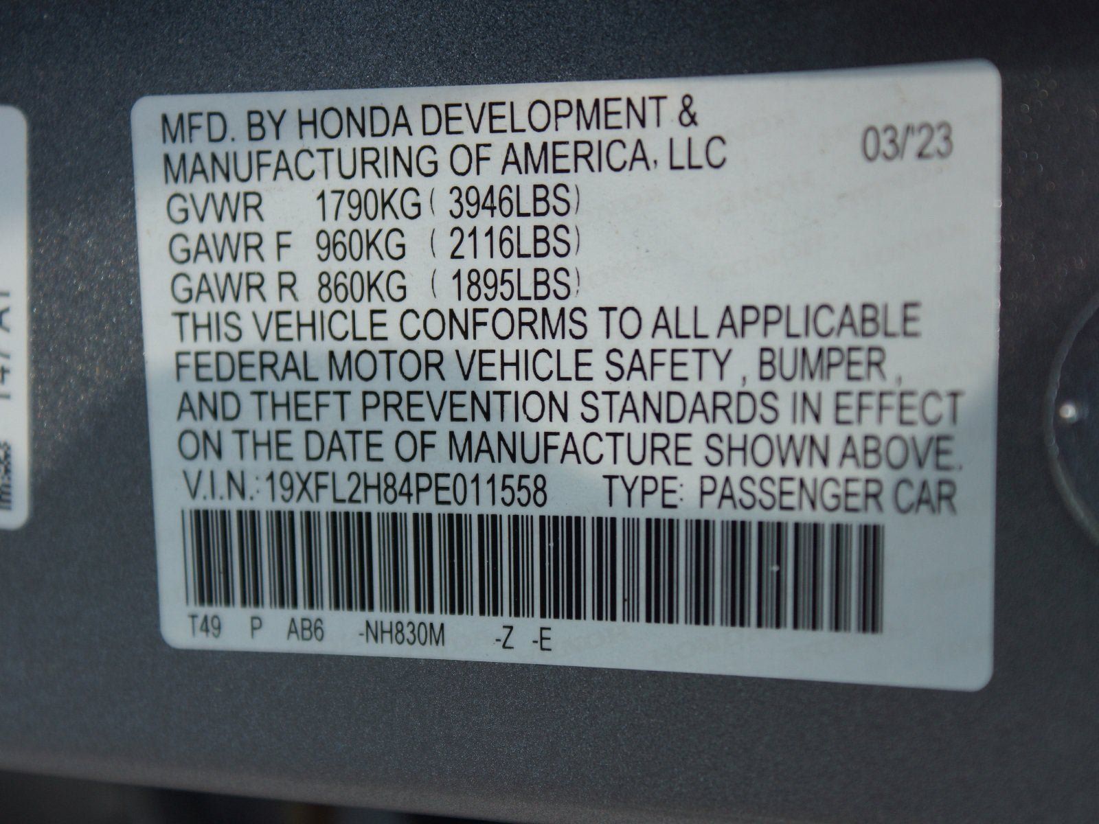 Used 2023 Honda Civic Sport image 25
