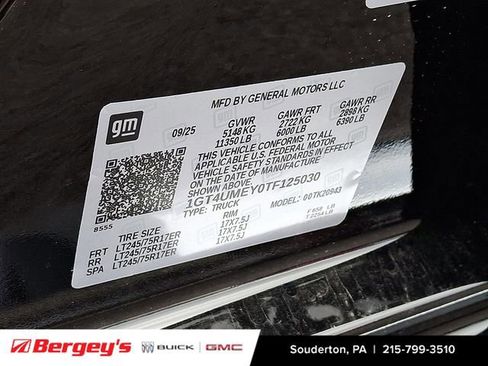 New 2026 GMC Sierra 2500 SLE w/ SLE Value Package; image 16